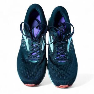 Brooks Glycerin 17 Women’s Size 10 B Wide Width Running Shoes Purple Orange